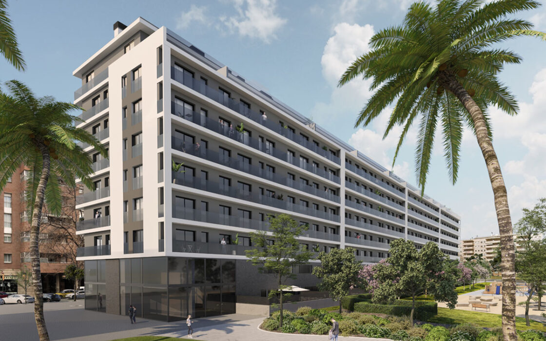 Квартиры в Сант-Андреу, Барселона с террасами и видом