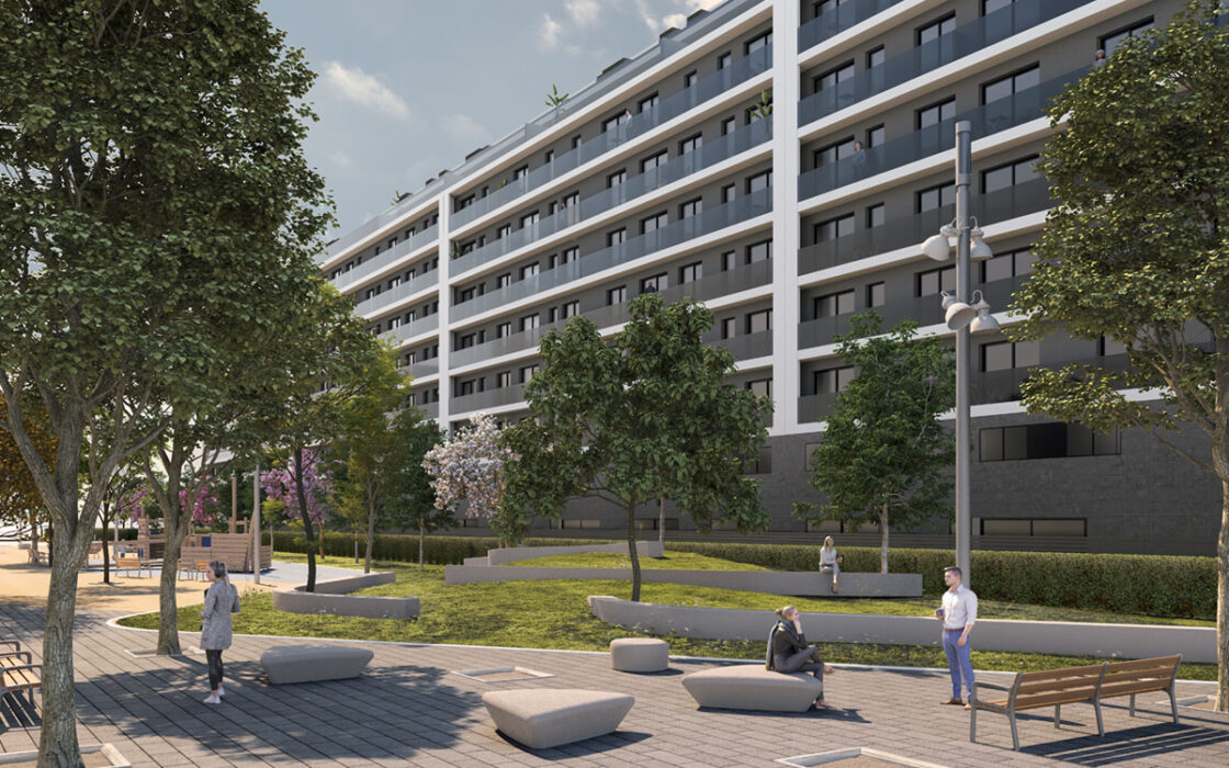 Квартиры в Сант-Андреу, Барселона с террасами и видом