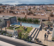 Квартиры в Сант-Андреу, Барселона с террасами и видом