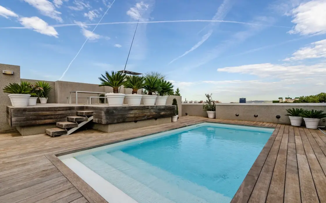 Пентхаус з терасою в Педральбесі, Барселона, 4 спальні