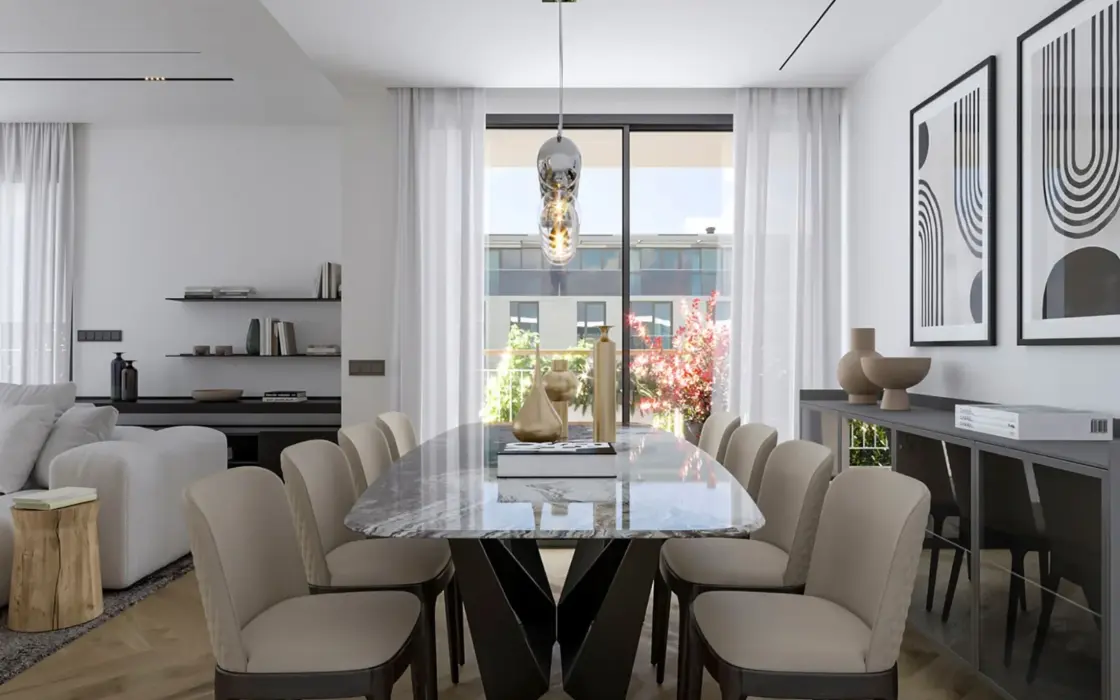 Элитная квартира 295 кв.м с террасой в Саррии, Барселона