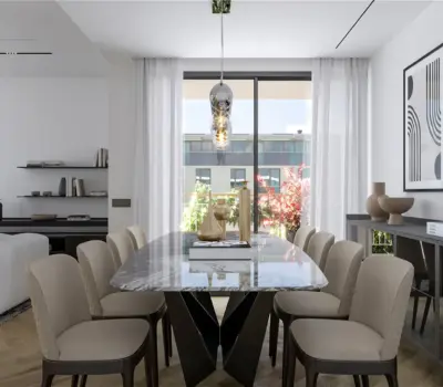 Элитная квартира 295 кв.м с террасой в Саррии, Барселона