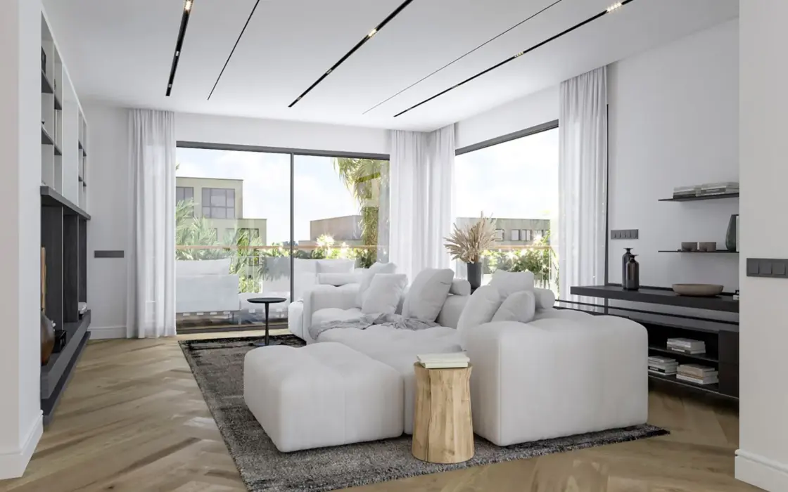 Элитная квартира 295 кв.м с террасой в Саррии, Барселона