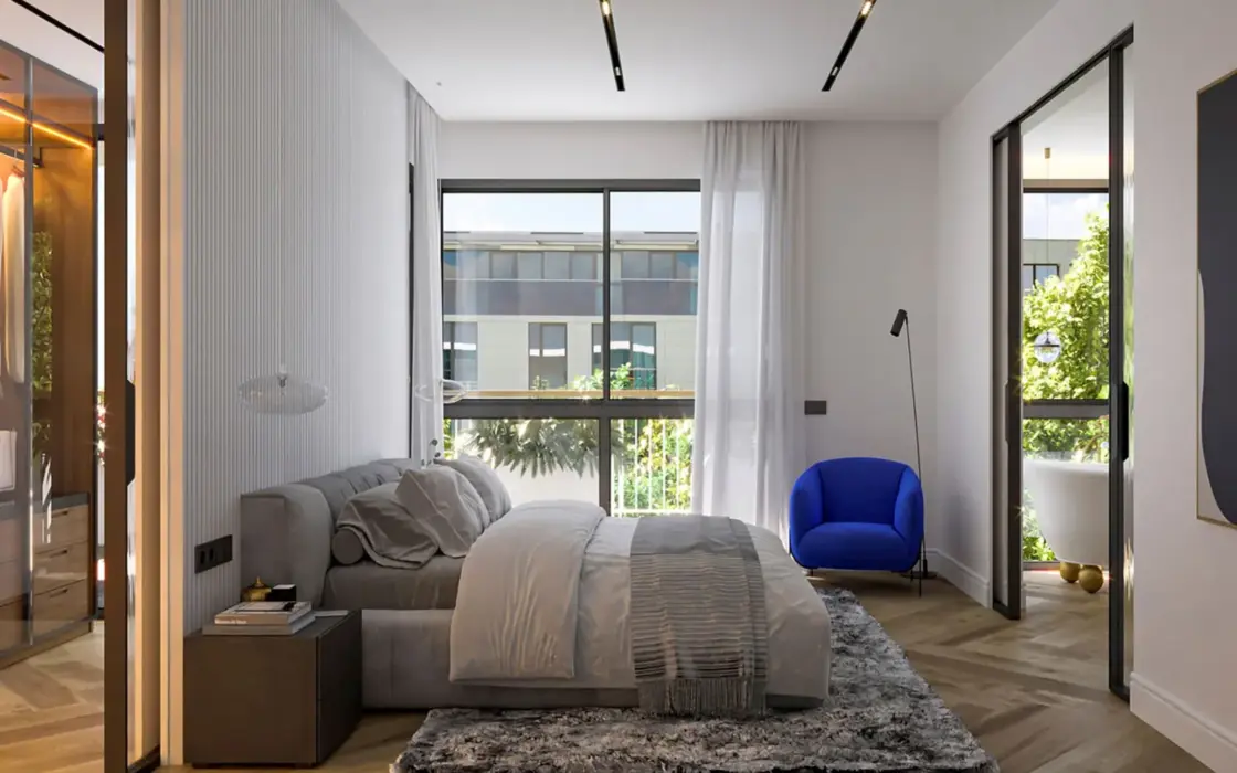 Элитная квартира 295 кв.м с террасой в Саррии, Барселона