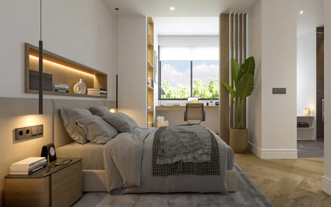 Элитная квартира 295 кв.м с террасой в Саррии, Барселона