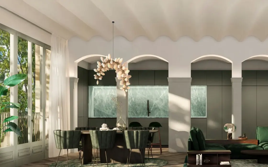 Ексклюзивні квартири з терасами в центрі Барселони