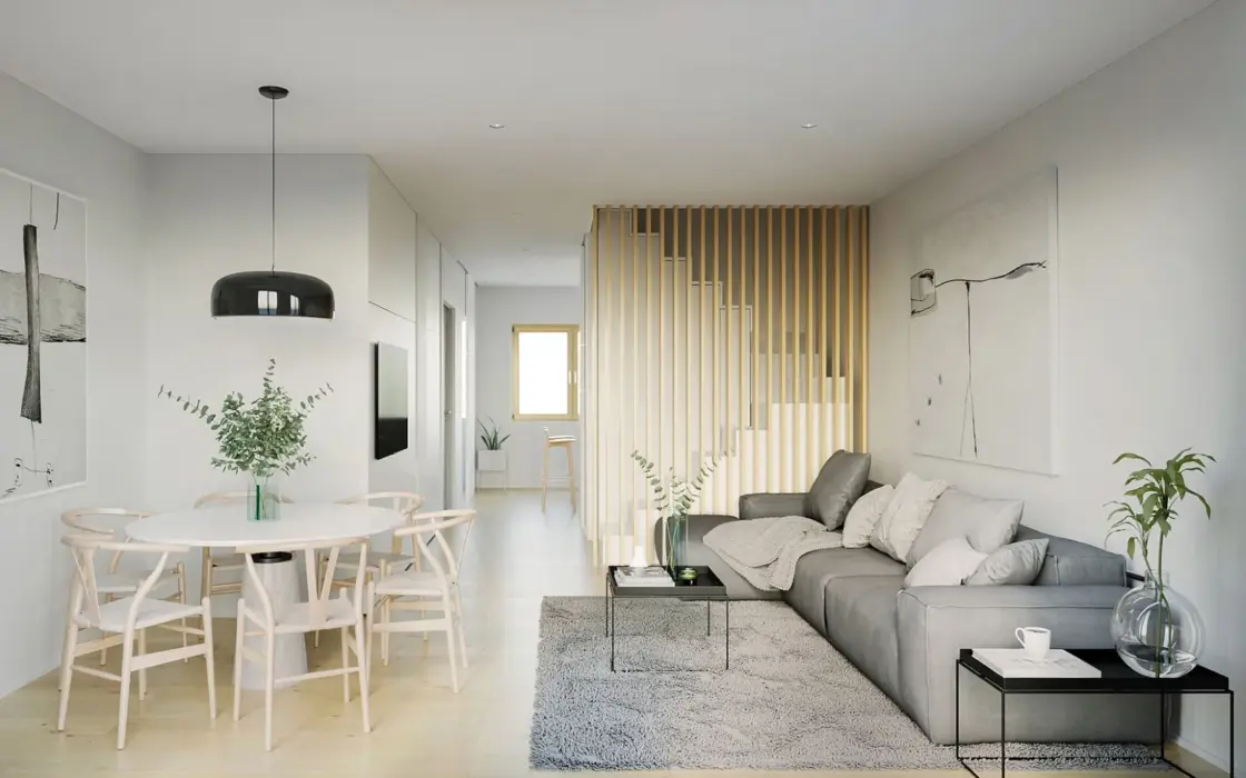 Новейший пентхаус 110 кв.м с террасой в Побле Ноу у моря