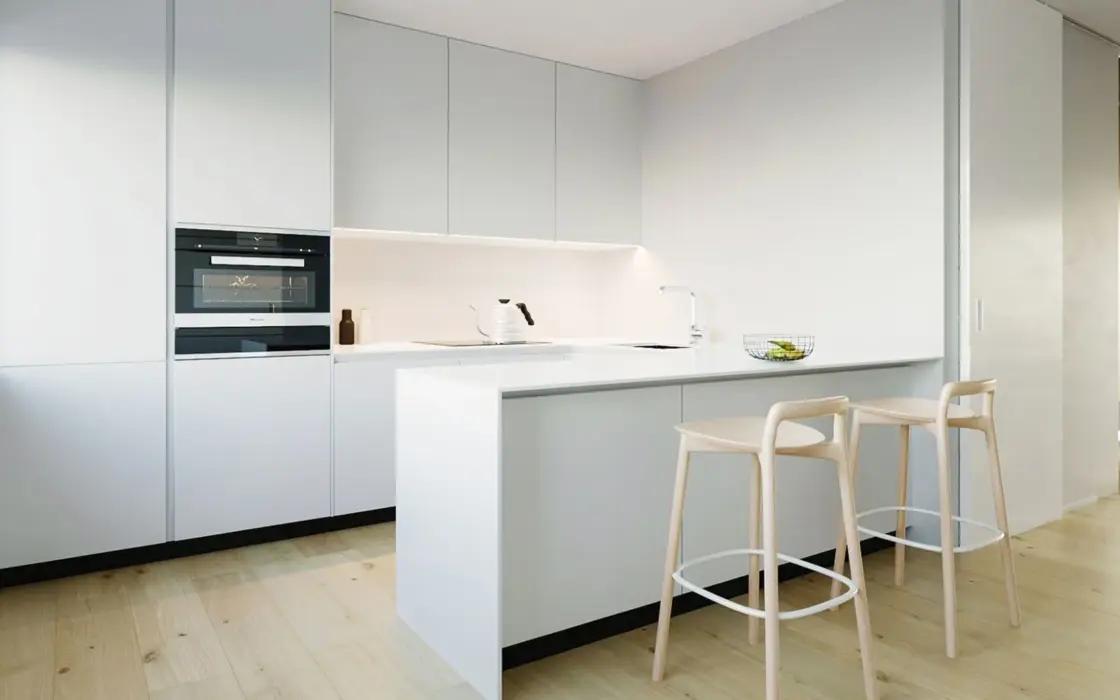 Новейший пентхаус 110 кв.м с террасой в Побле Ноу у моря