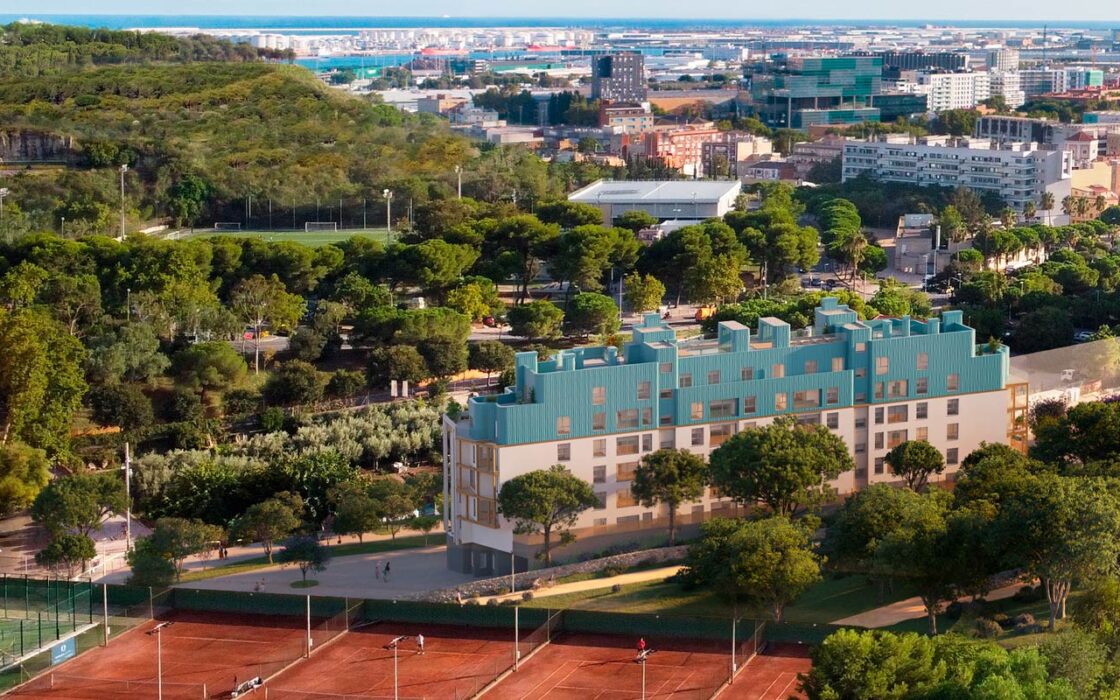 Нові квартири на Монтжуїку, Барселона з терасами 79-145 кв.м