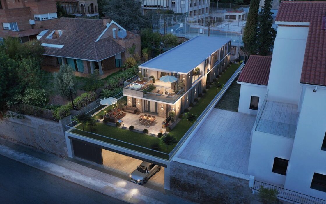 Вишуканий будинок з терасою в Саррії, Барселона, 400 кв.м.