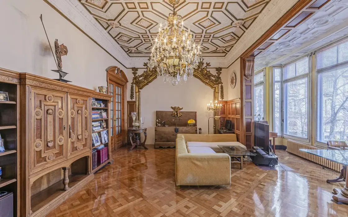 Квартира в Ешампле Дрета, Барселона, 3 спальні, стиль модернізм