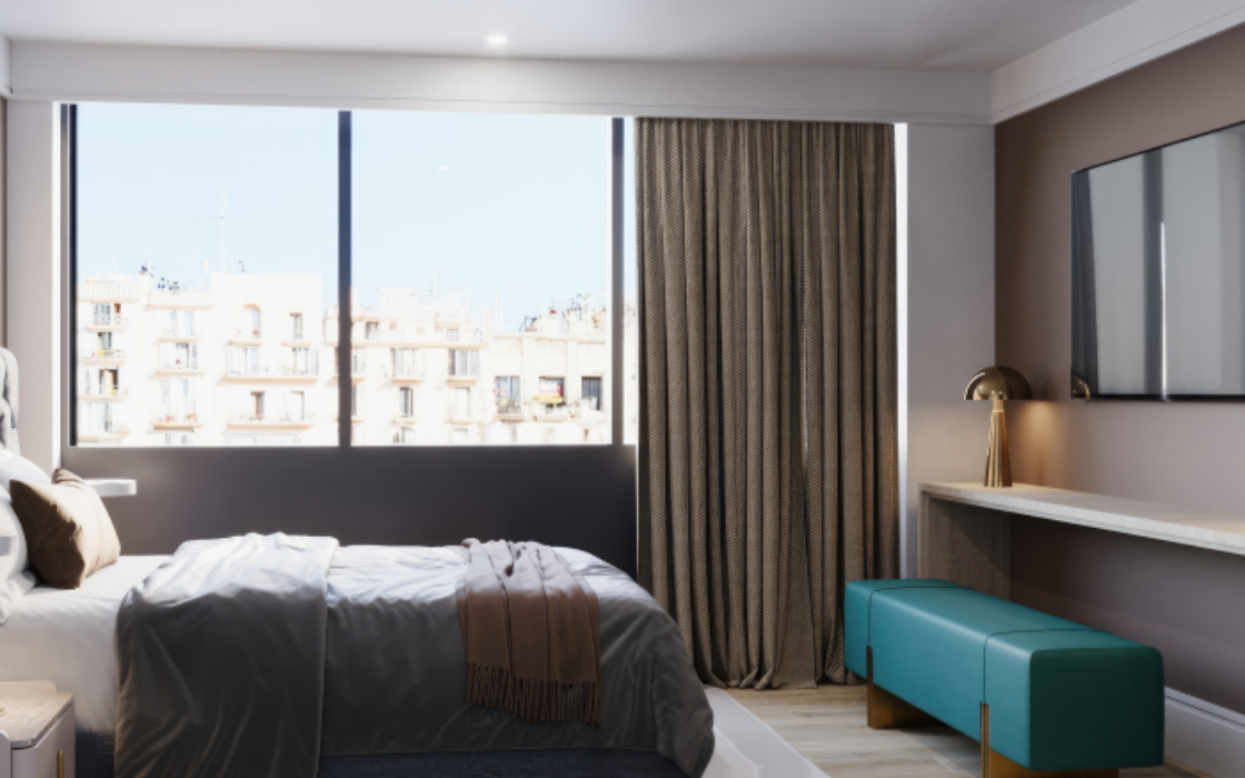 Квартири в Барселоні, Саграда Фамілія, нові 2 спальні