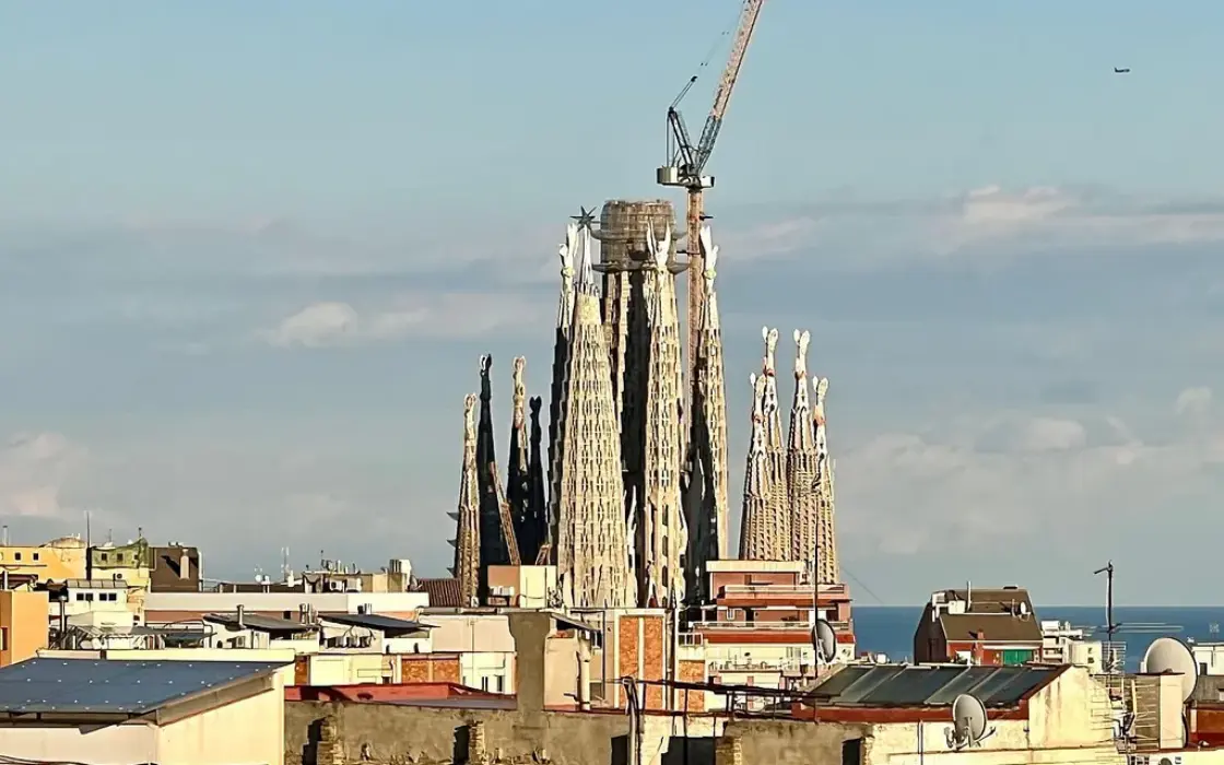 Пентхаус с террасой и видом на море в Барселоне 52 кв.м