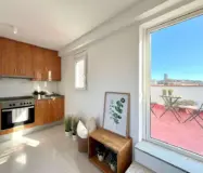 Пентхаус с террасой и видом на море в Барселоне 52 кв.м