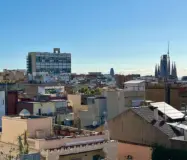 Пентхаус с террасой и видом на море в Барселоне 52 кв.м