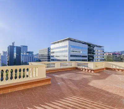 Пентхаус з терасами в Лес-Кортс, Барселона, 200 кв.м.