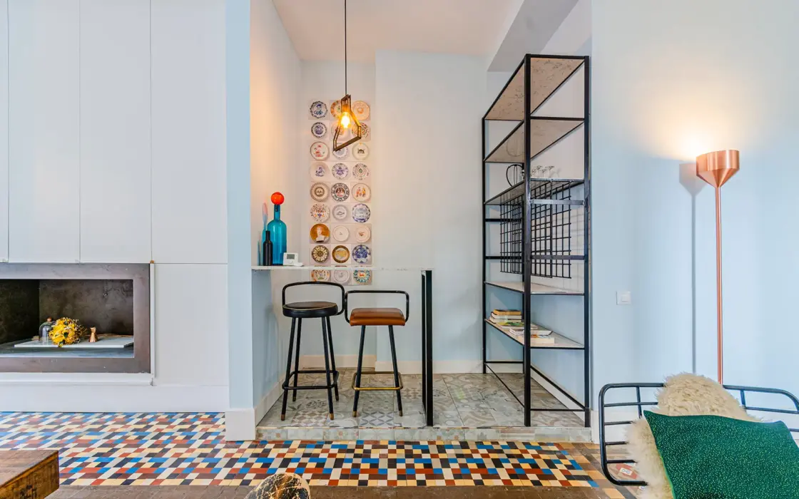 Елегантна квартира з терасою в Барселоні 137 кв.м