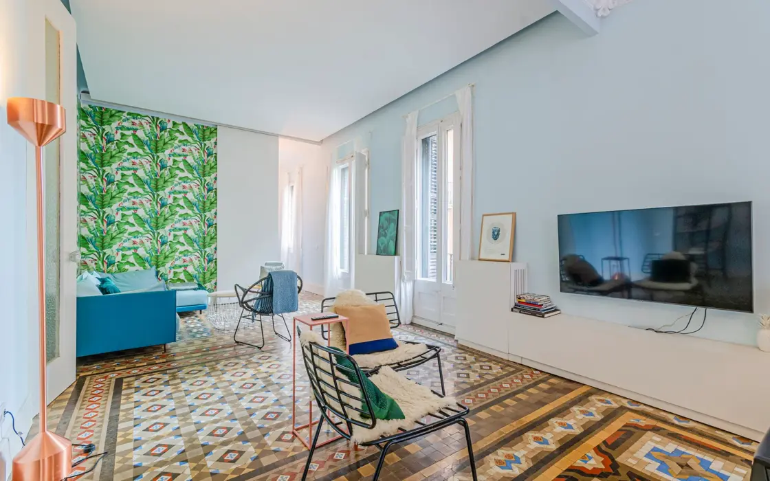 Елегантна квартира з терасою в Барселоні 137 кв.м