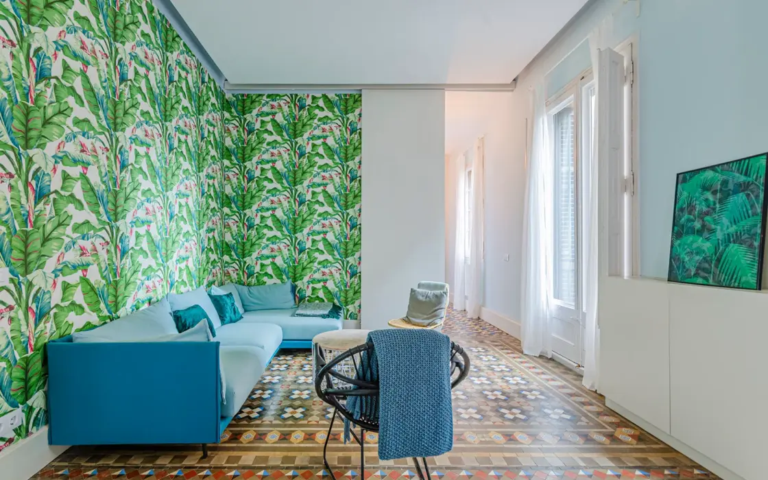 Елегантна квартира з терасою в Барселоні 137 кв.м