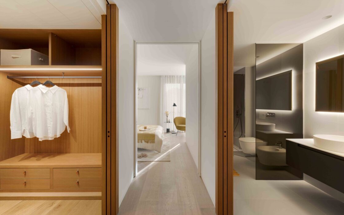 Квартира з терасою в районі Саррія, Барселона 3 кімнати