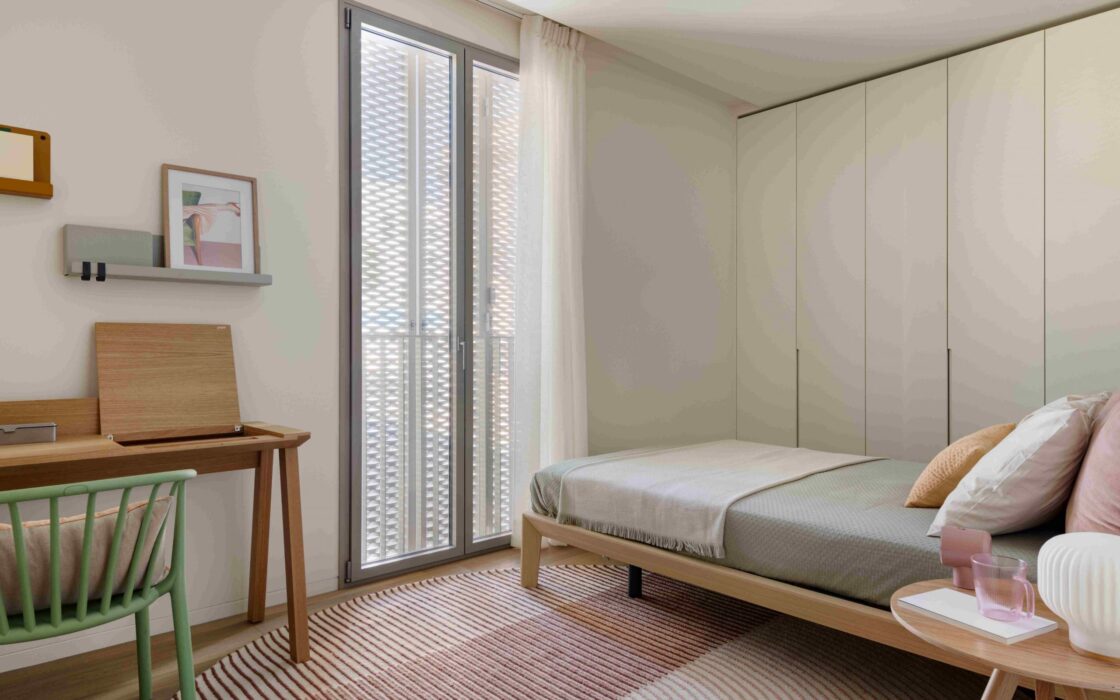 Квартира з терасою в районі Саррія, Барселона 3 кімнати