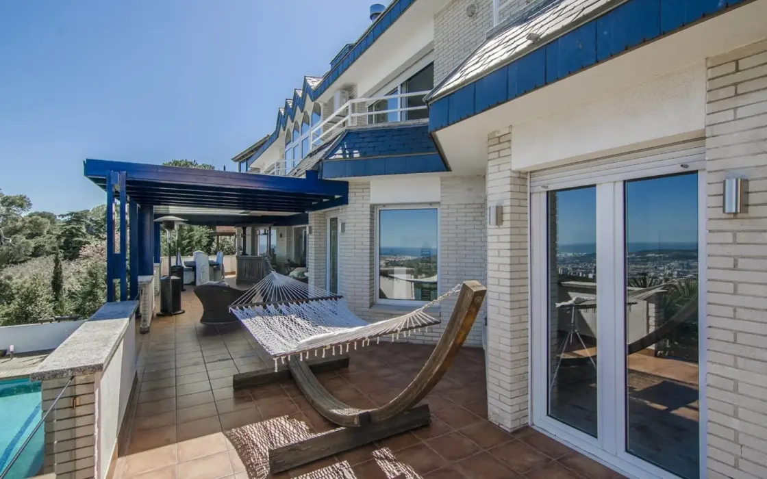 Вилла с панорамным видом в Саррии, Барселона, 7 спален