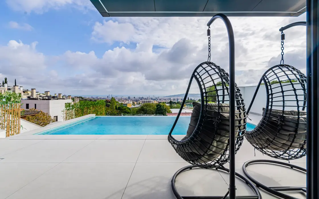 Розкішна вілла 710 кв.м з терасою в Саррії, Барселона