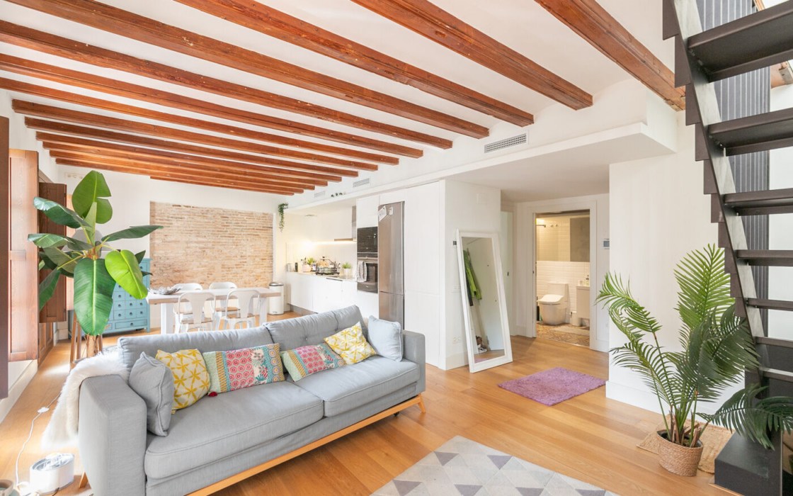 Історична квартира з терасою в Готичному кварталі Барселони