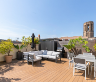 Історична квартира з терасою в Готичному кварталі Барселони