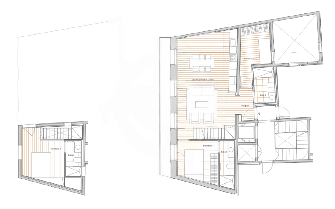Історична квартира з терасою в Готичному кварталі Барселони