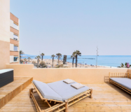 Квартира у моря с балконом в Барселонете, 70 кв.м, терраса