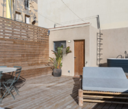 Квартира у моря с балконом в Барселонете, 70 кв.м, терраса