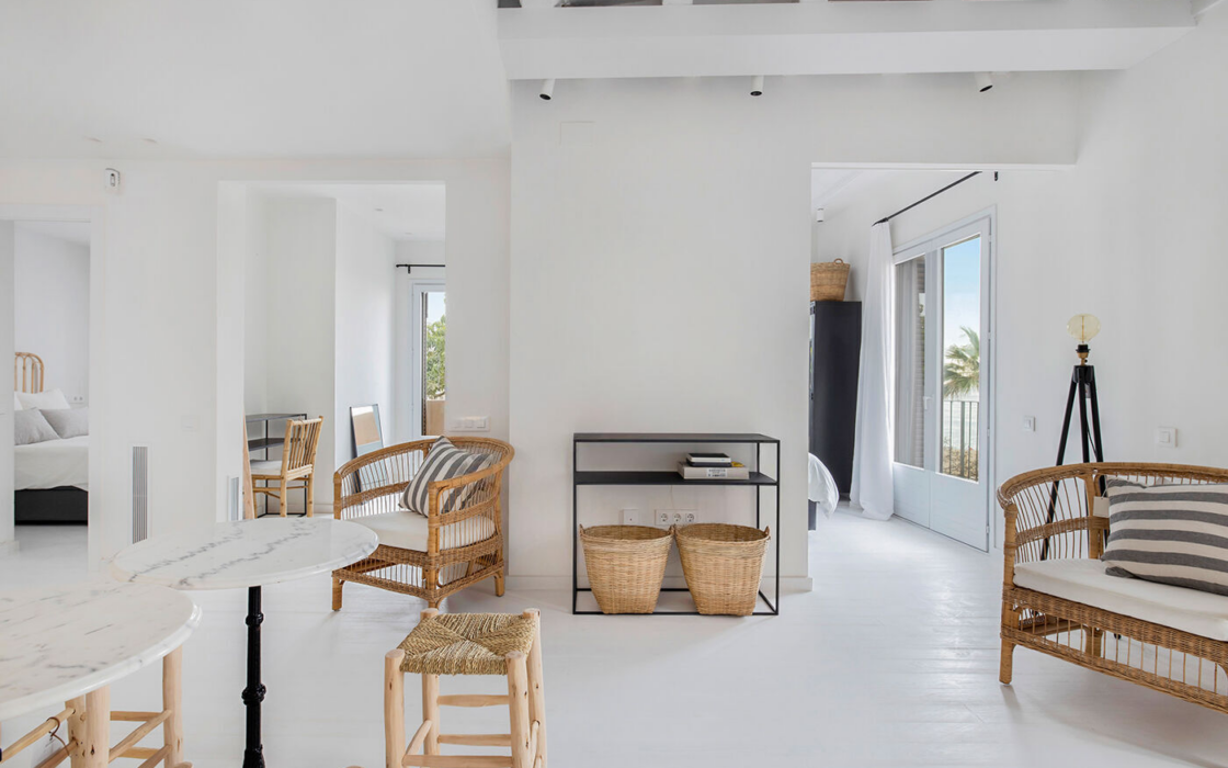 Квартира у моря с балконом в Барселонете, 70 кв.м, терраса