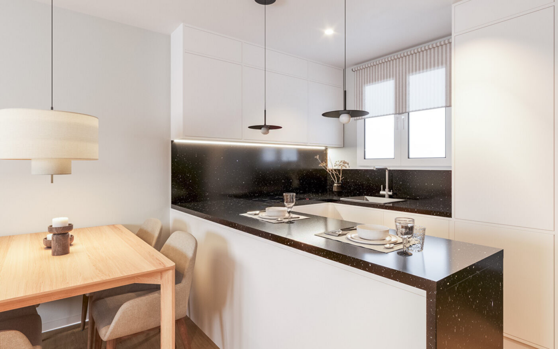 Четырёхкомнатная квартира в Эль-Путчет, Барселона, новостройка