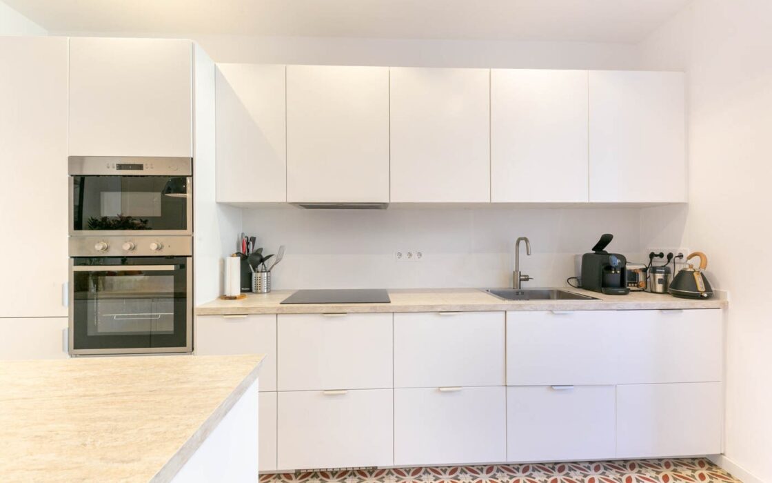 Квартира 77 кв.м в Побленоу, Барселона, после ремонта