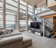 Дуплекс-пентхаус з терасами та морським видом у Барселоні