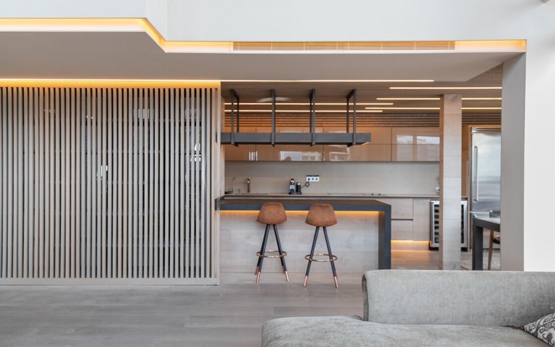 Дуплекс-пентхаус з терасами та морським видом у Барселоні