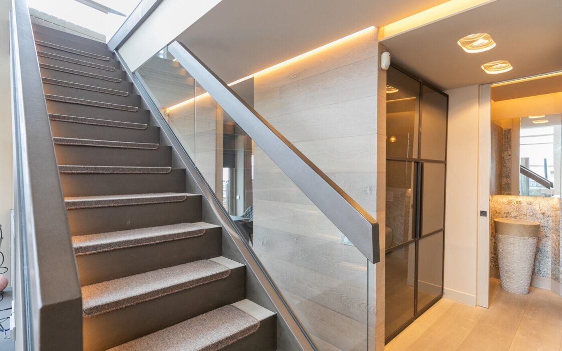 Дуплекс-пентхаус з терасами та морським видом у Барселоні