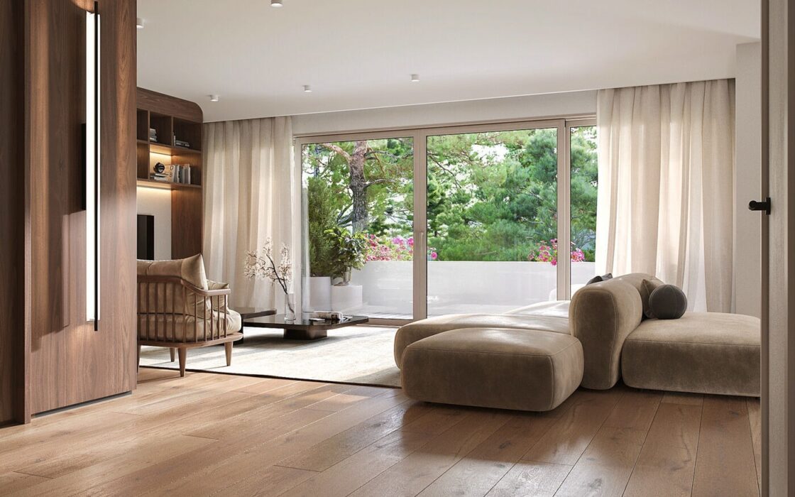 Просторная квартира с террасой в Педральбесе, Барселона 278 кв.м