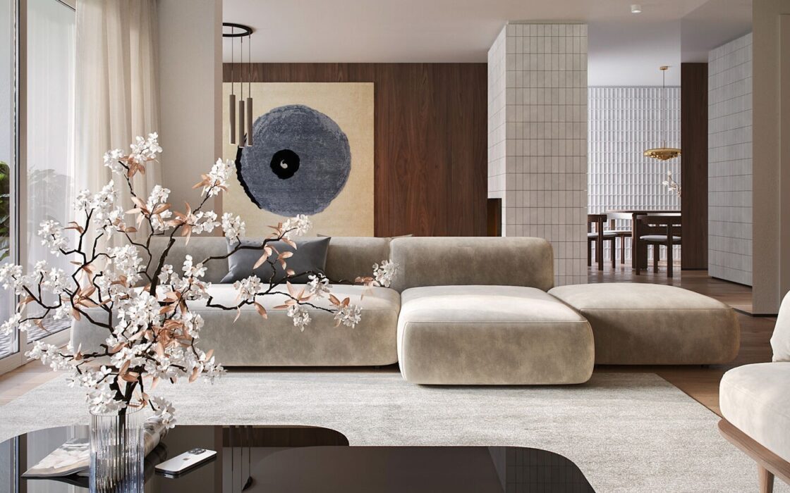 Просторная квартира с террасой в Педральбесе, Барселона 278 кв.м