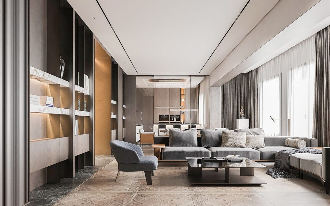 Новая квартира в Туро Парк, Барселона, 5 спален, панорамный вид