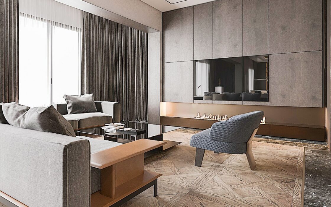 Новая квартира в Туро Парк, Барселона, 5 спален, панорамный вид