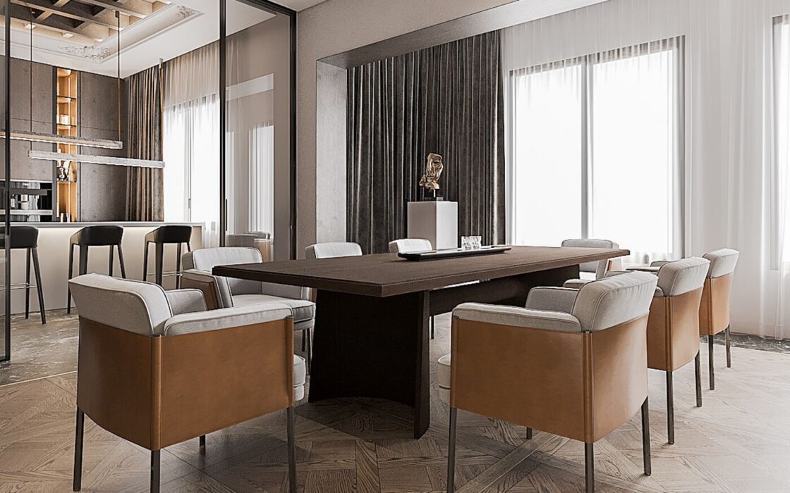 Новая квартира в Туро Парк, Барселона, 5 спален, панорамный вид