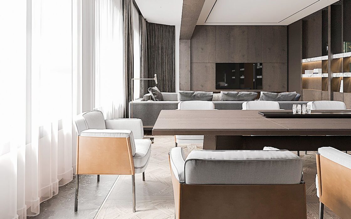 Новая квартира в Туро Парк, Барселона, 5 спален, панорамный вид