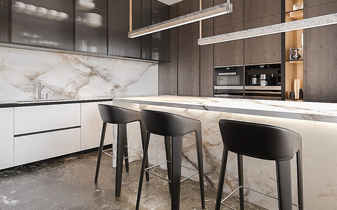 Новая квартира в Туро Парк, Барселона, 5 спален, панорамный вид