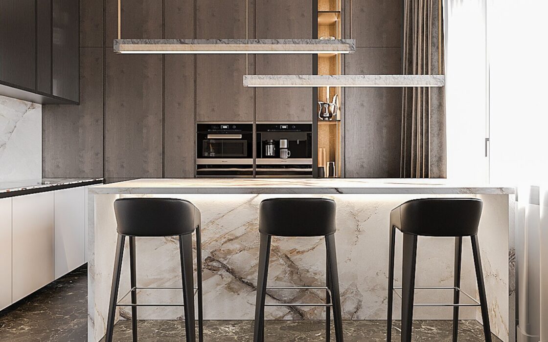 Новая квартира в Туро Парк, Барселона, 5 спален, панорамный вид