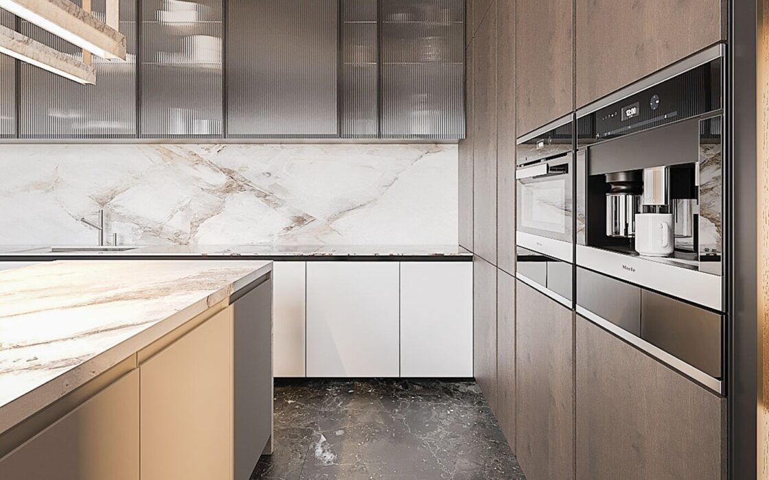 Новая квартира в Туро Парк, Барселона, 5 спален, панорамный вид