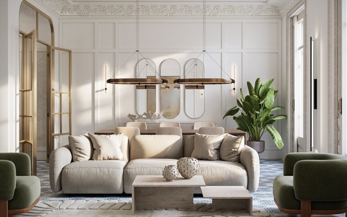 Квартира 237 кв.м з балконом на Пасео де Грасіа Барселона