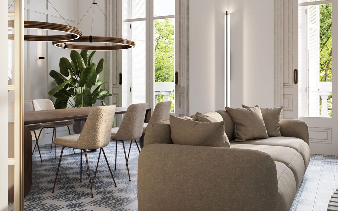 Квартира 237 кв.м з балконом на Пасео де Грасіа Барселона