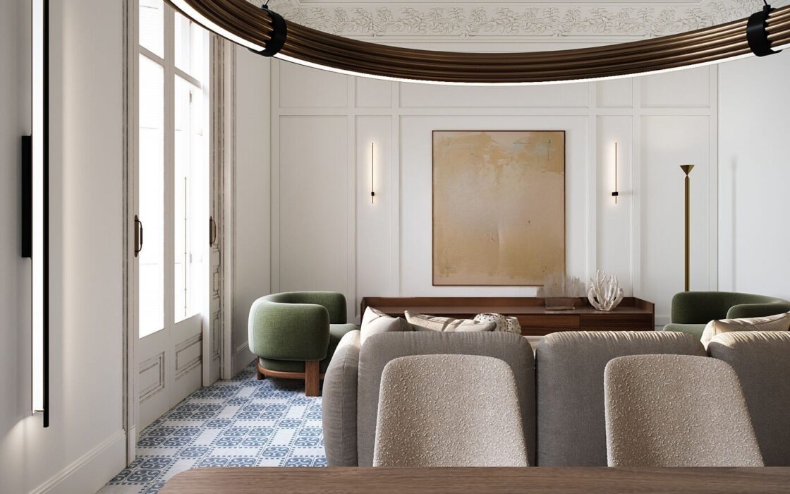 Квартира 237 кв.м з балконом на Пасео де Грасіа Барселона